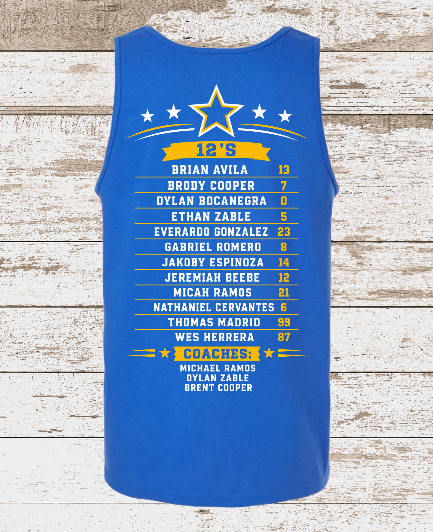 Corcoran All-Stars Men's Tank (Copy)