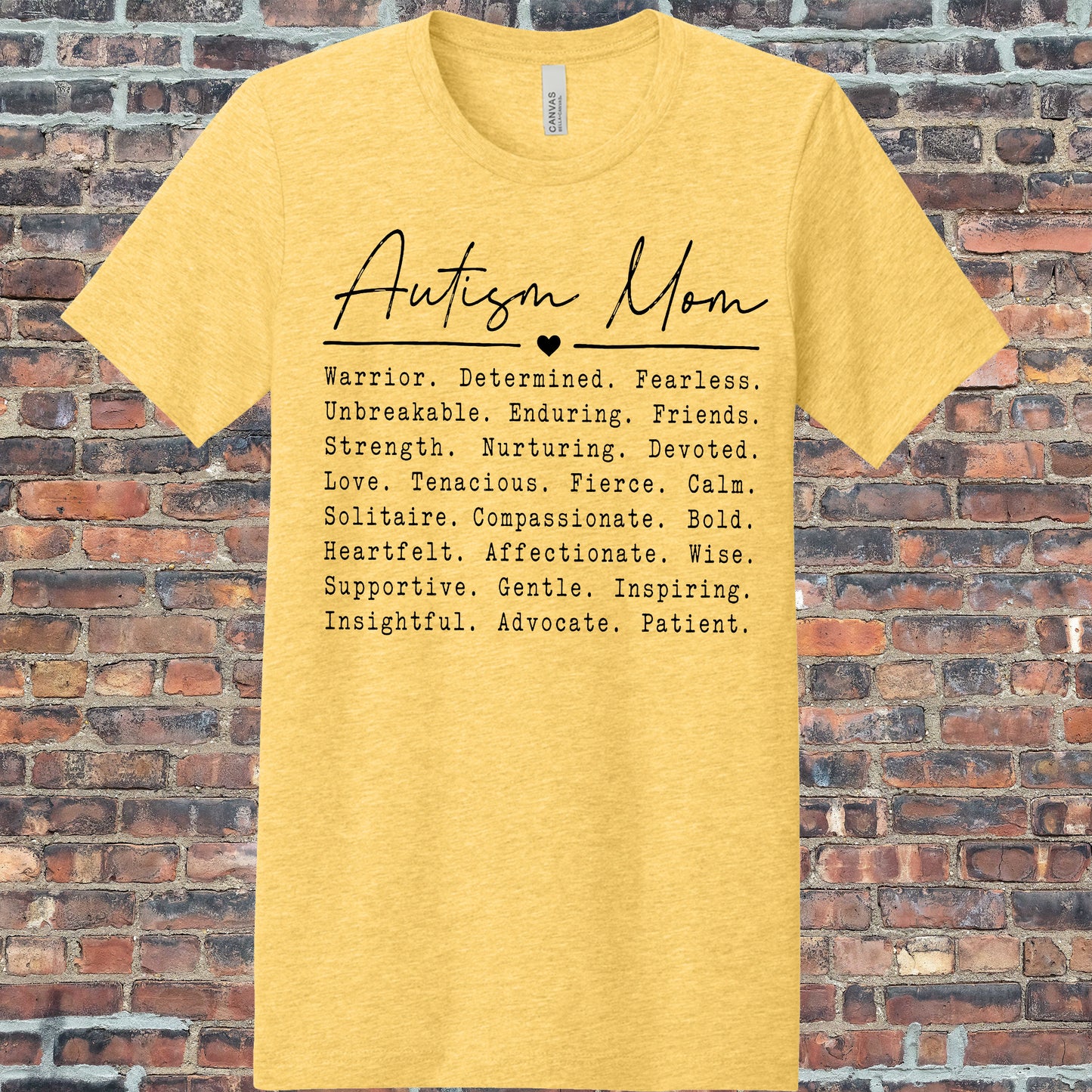 Autism Mom Titles (Yellow)