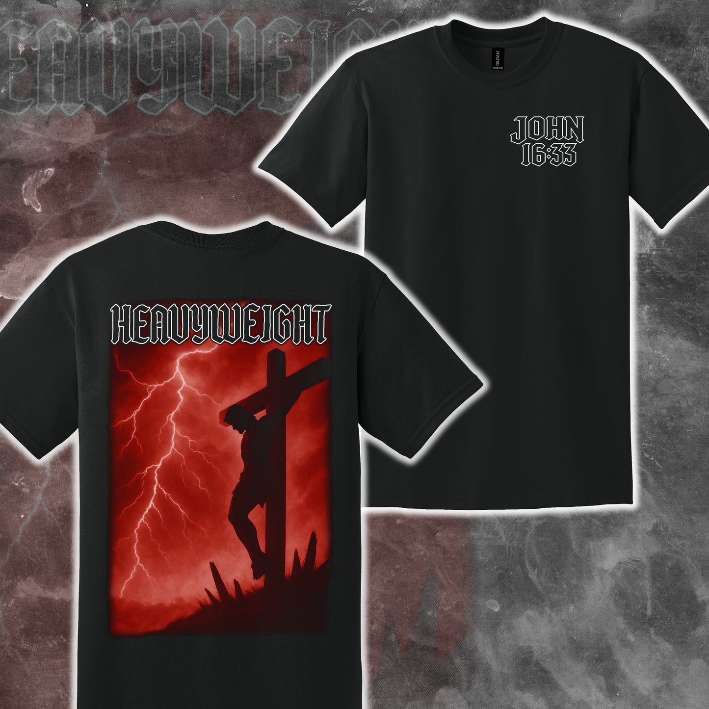 Heavyweight Jesus Tee