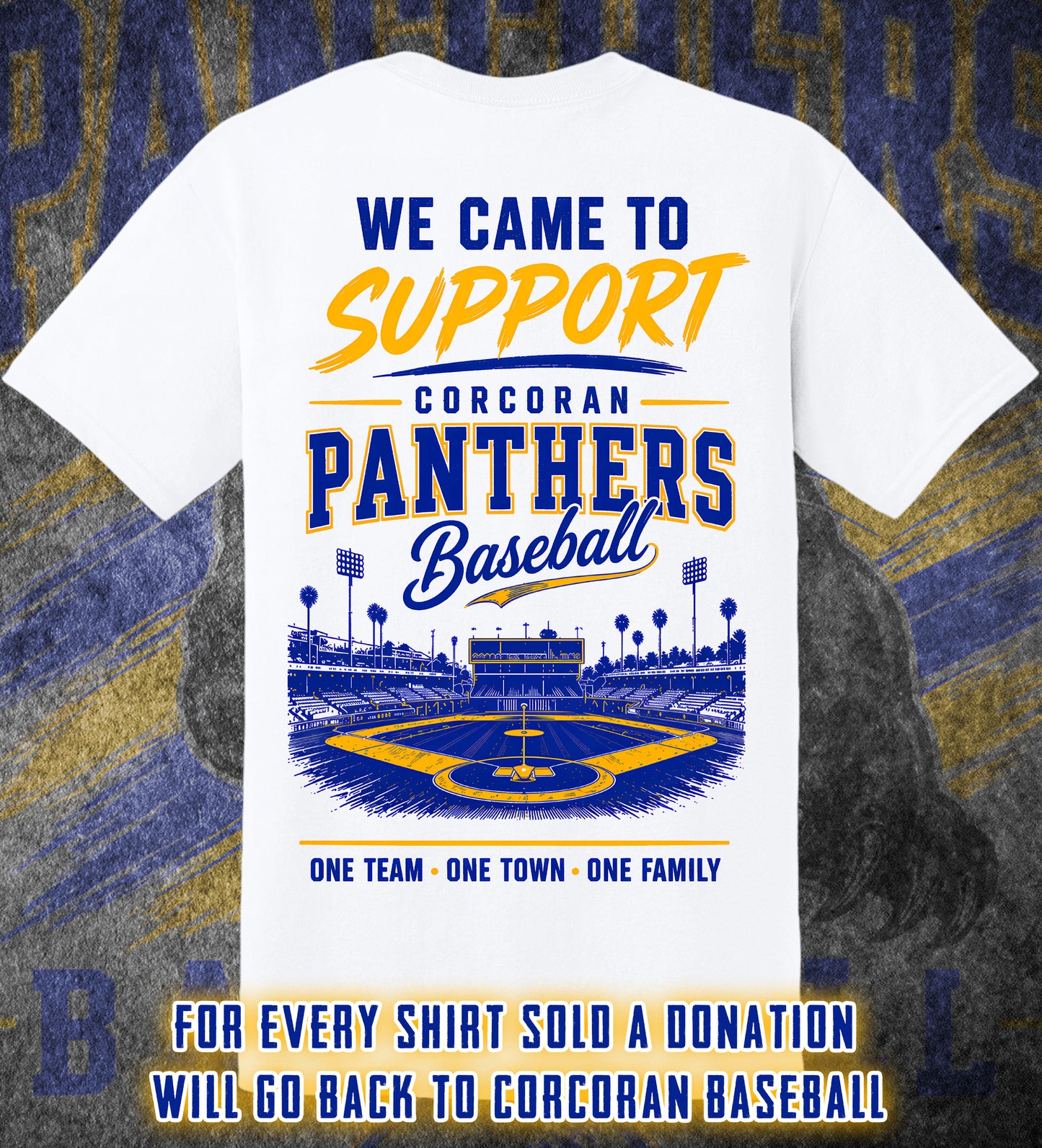 Corcoran Baseball Valley Championship tee