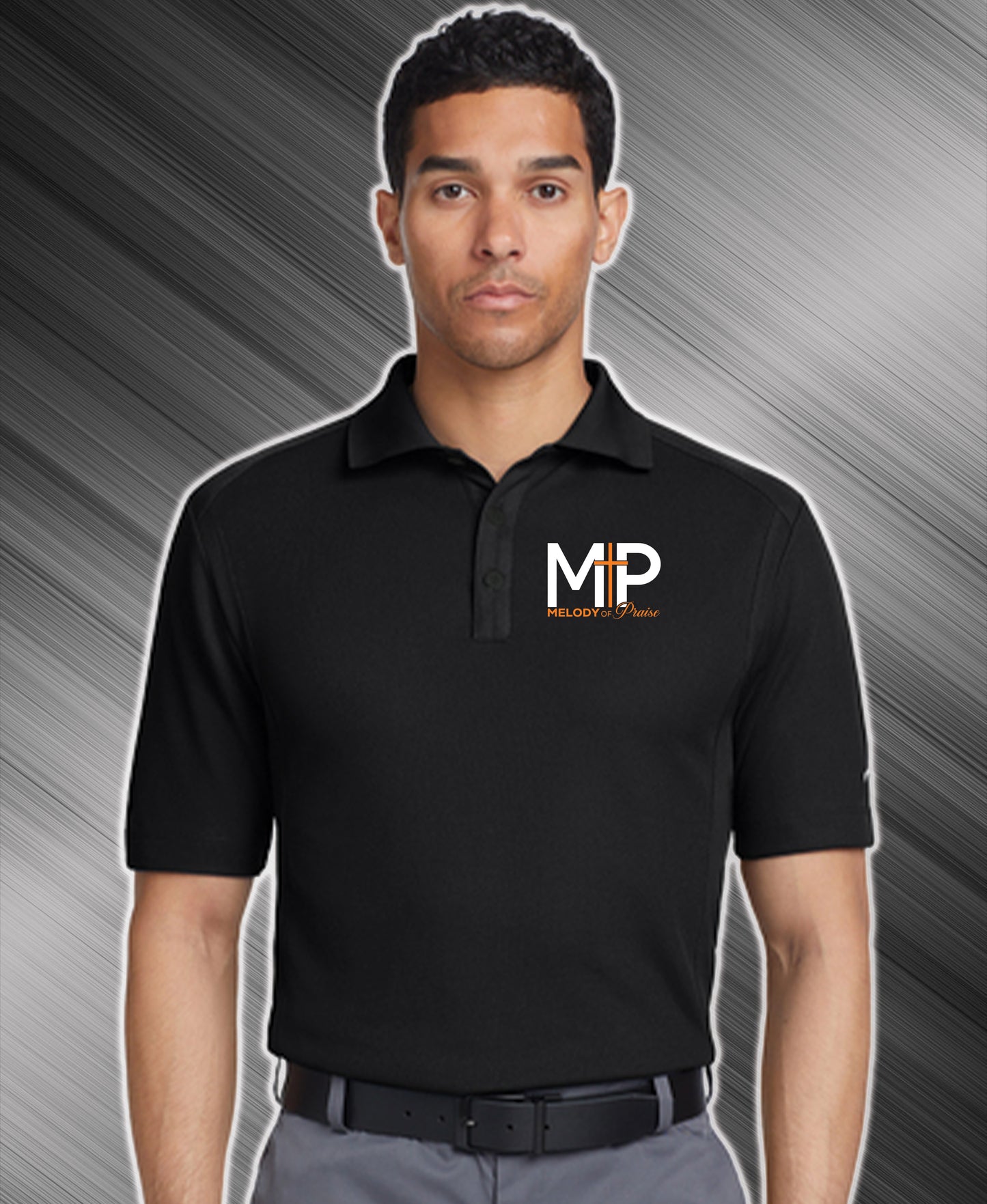 MOP Men's Embroidered Nike Polo