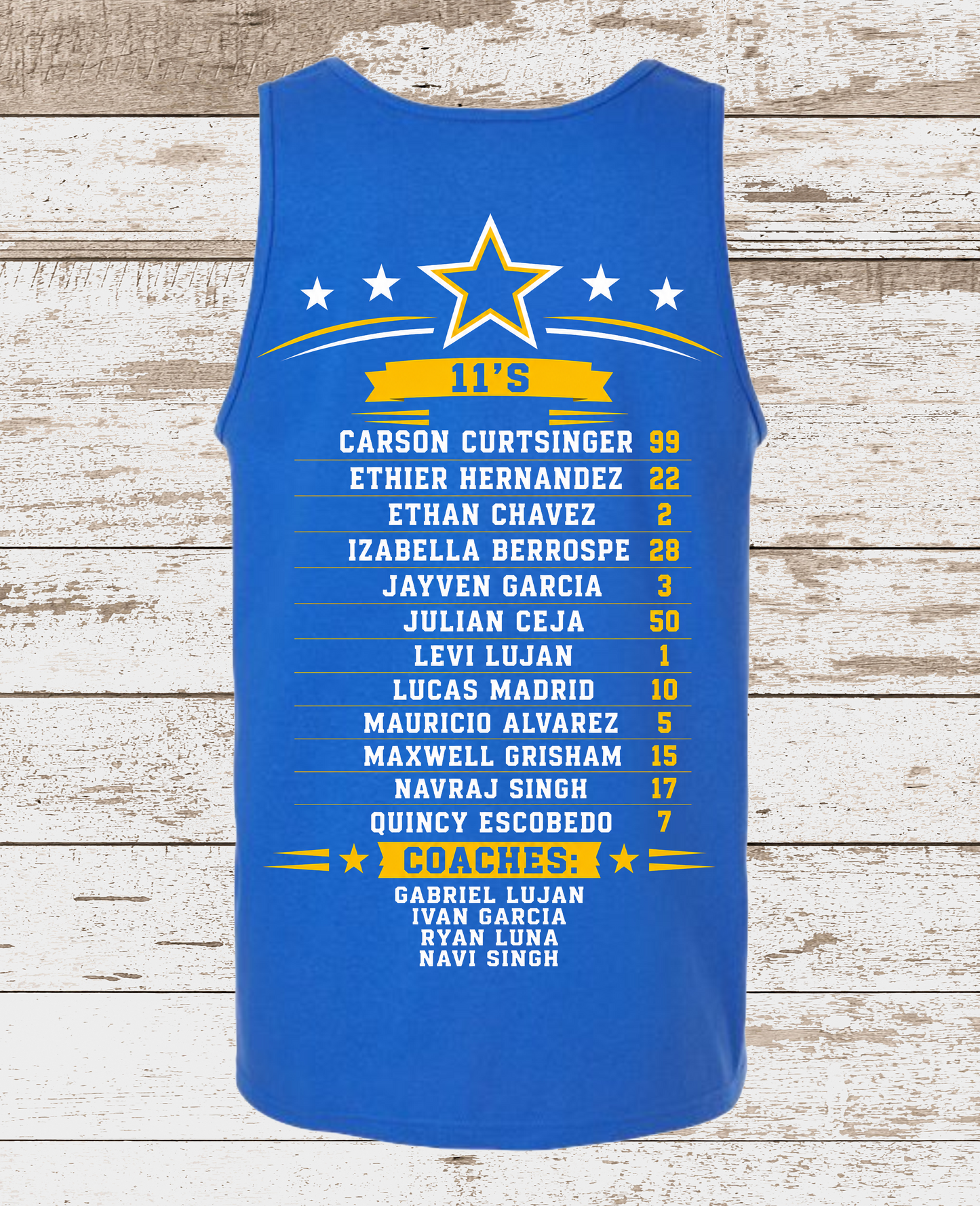 Corcoran All-Stars Men's Tank (Copy)
