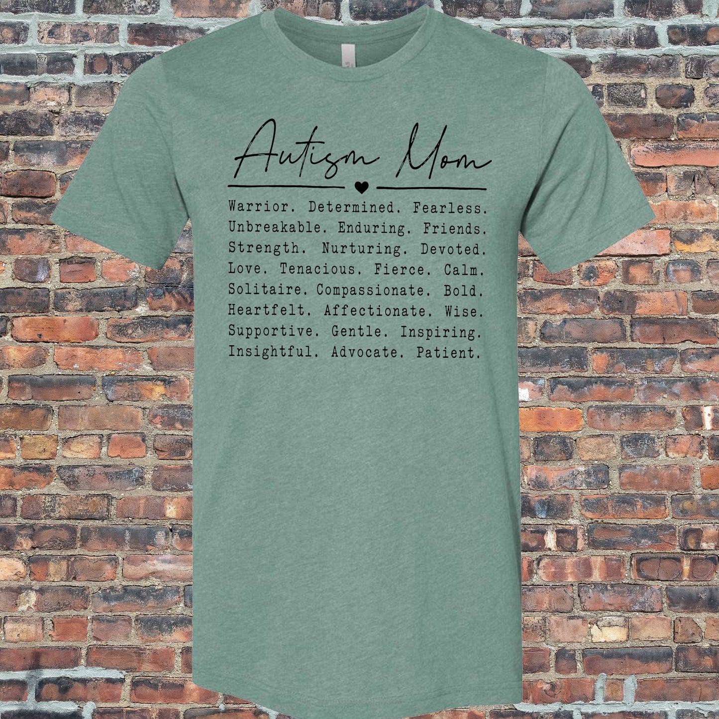 Autism Mom Titles (Green)