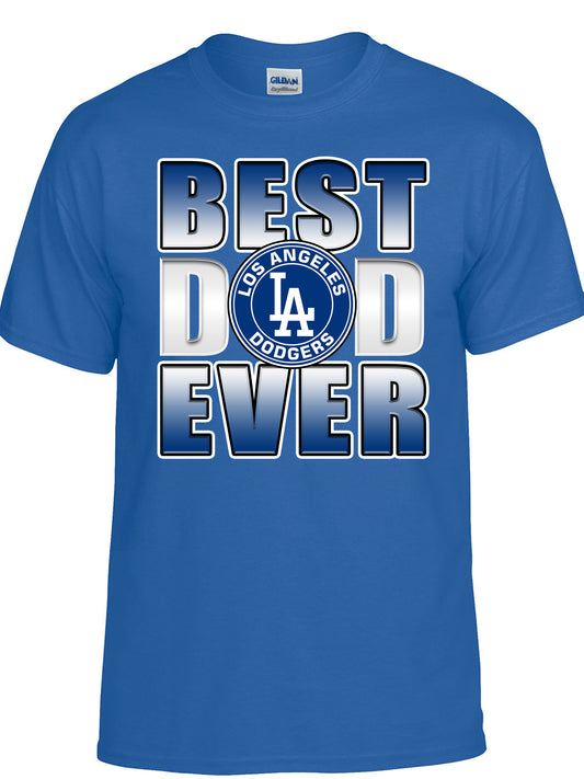 Dodgers Father's Day tee