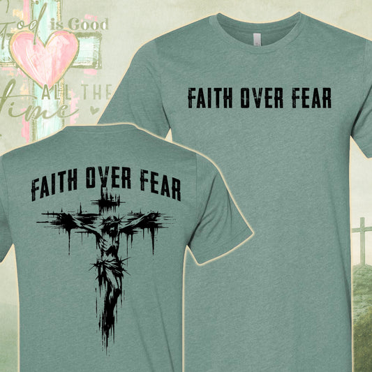 Faith over Fear (HD Blue)