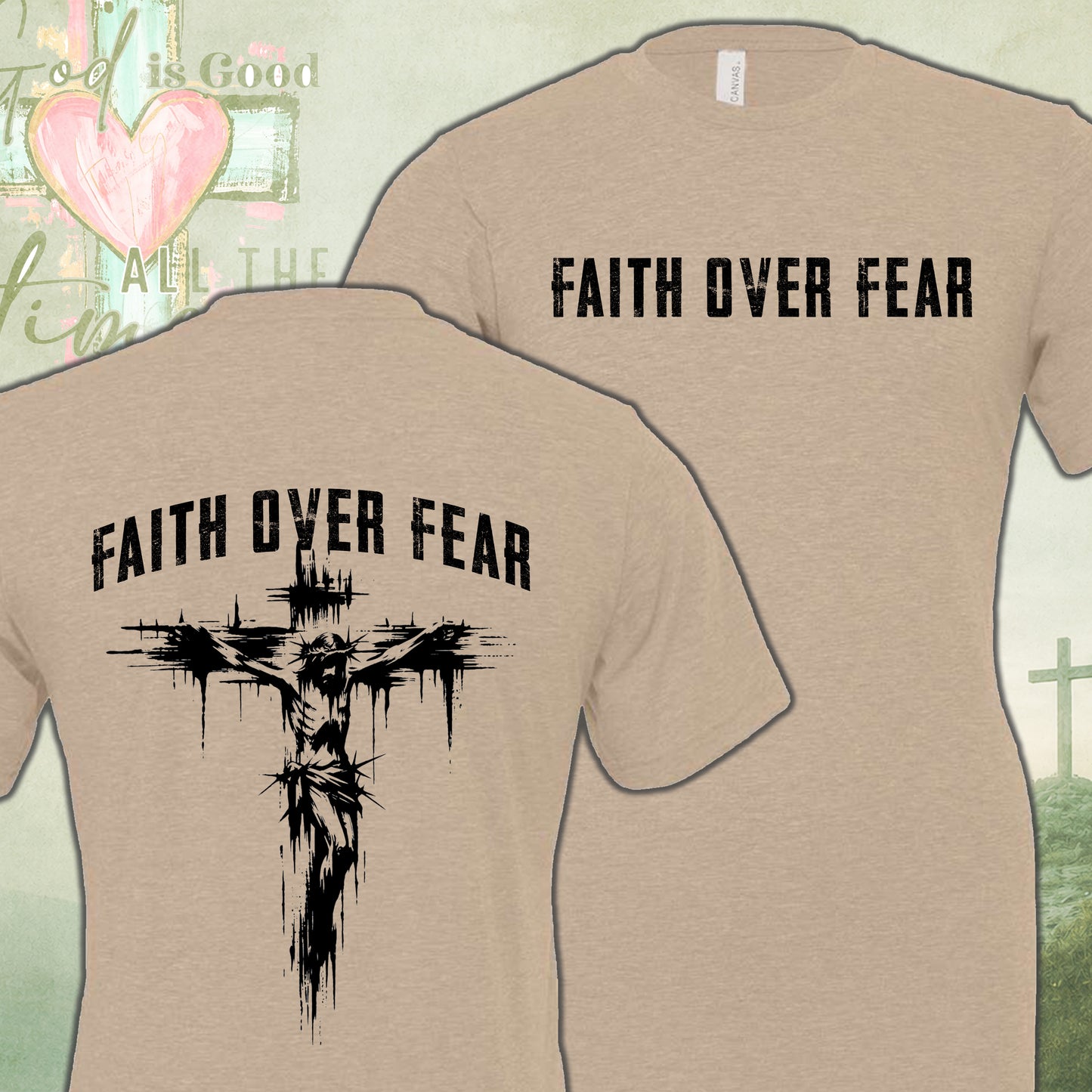 Faith over Fear (Tan)