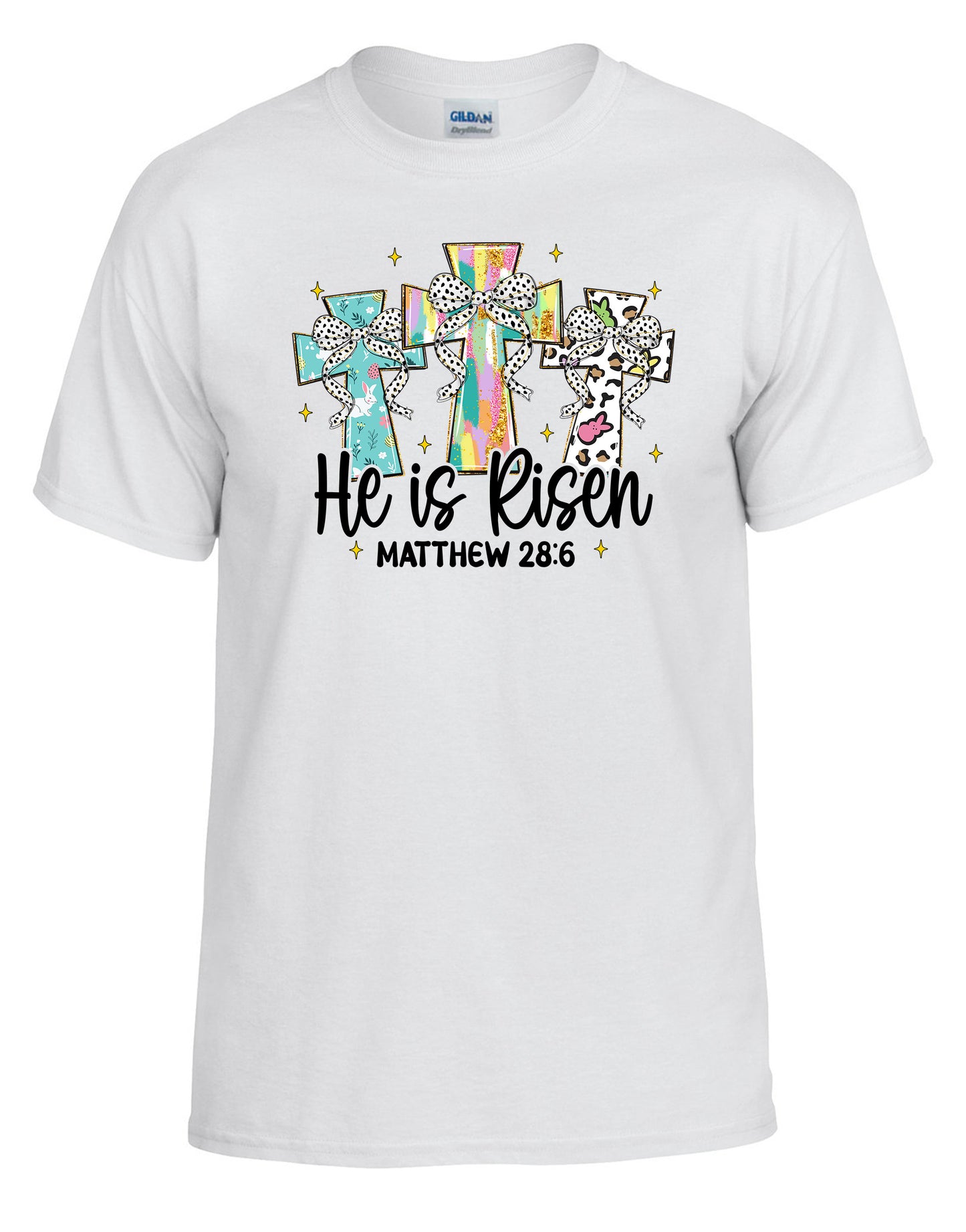 He is Risen Tee 2 (White)