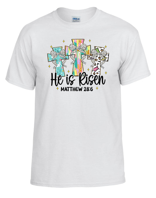 He is Risen Tee 2 (White)