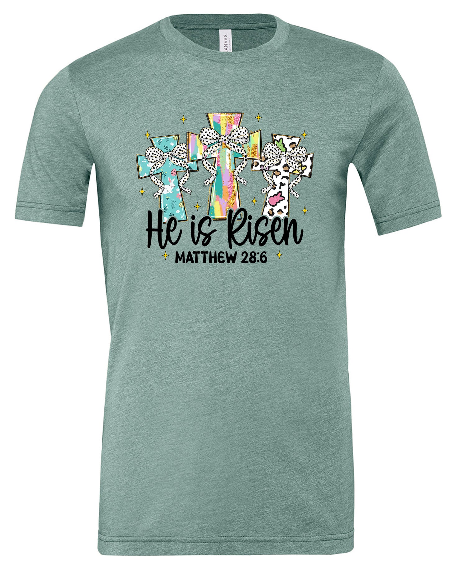 He is Risen Tee 2 (Green)