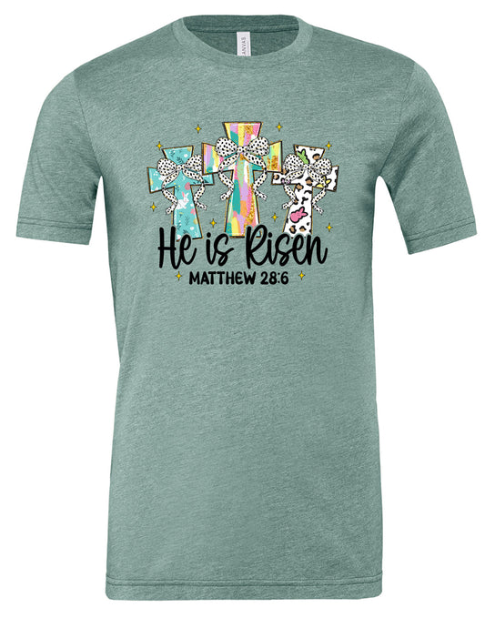 He is Risen Tee 2 (Green)