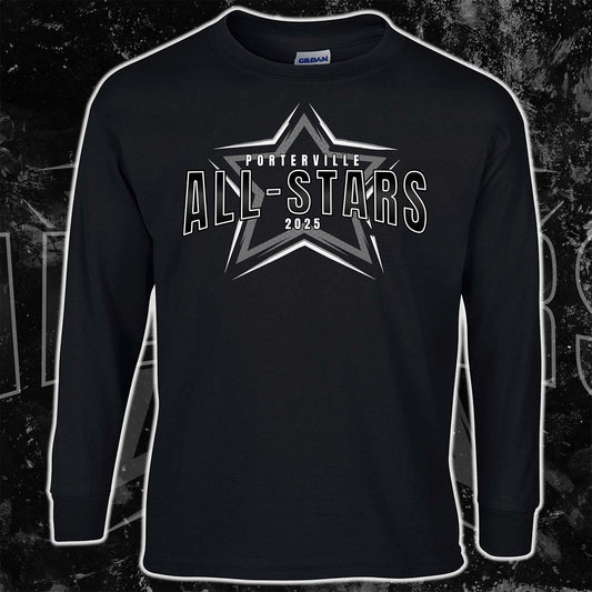 Phantom All-Stars Black Long Sleeve Tee