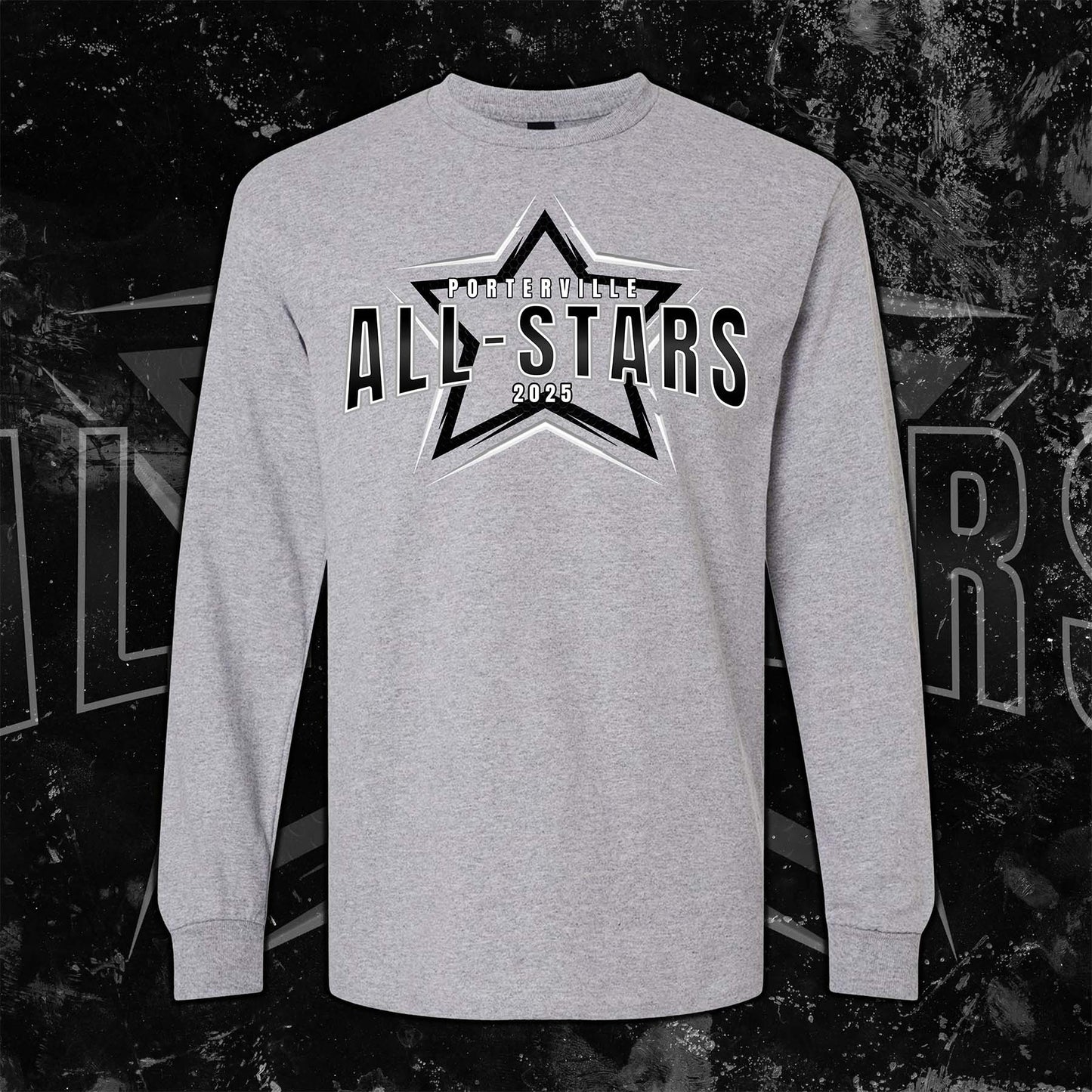 Phantom All-Stars Gray Long Sleeve Tee