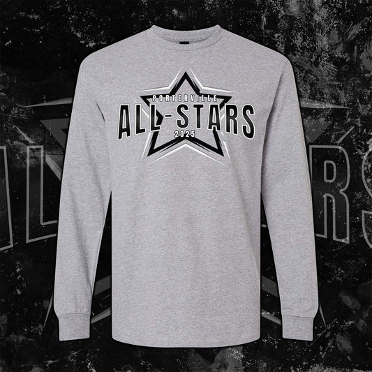 Phantom All-Stars Gray Long Sleeve Tee