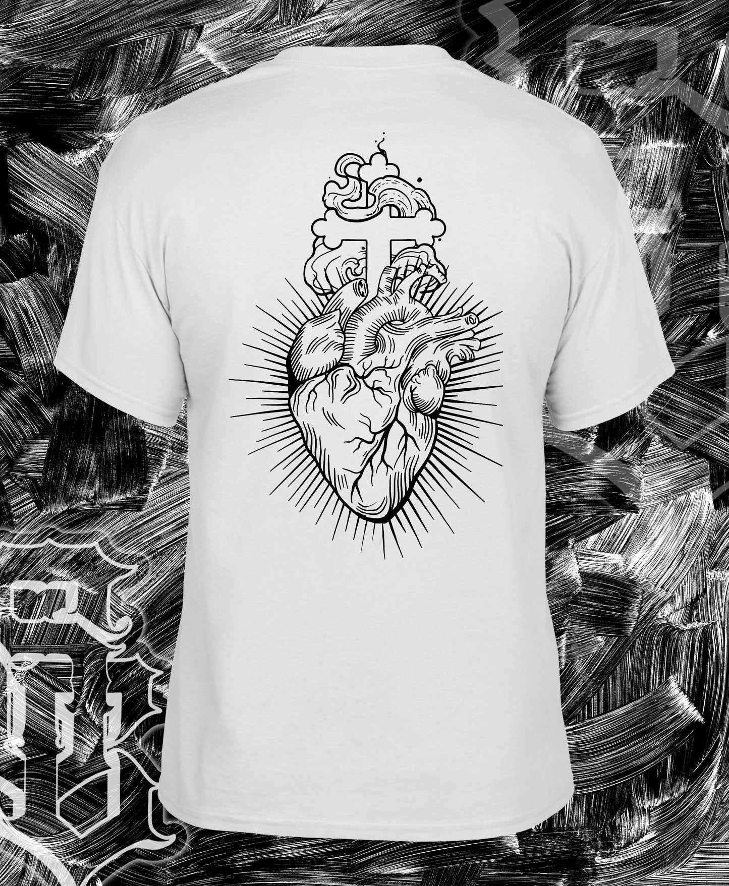 Sacred Heart White Tee