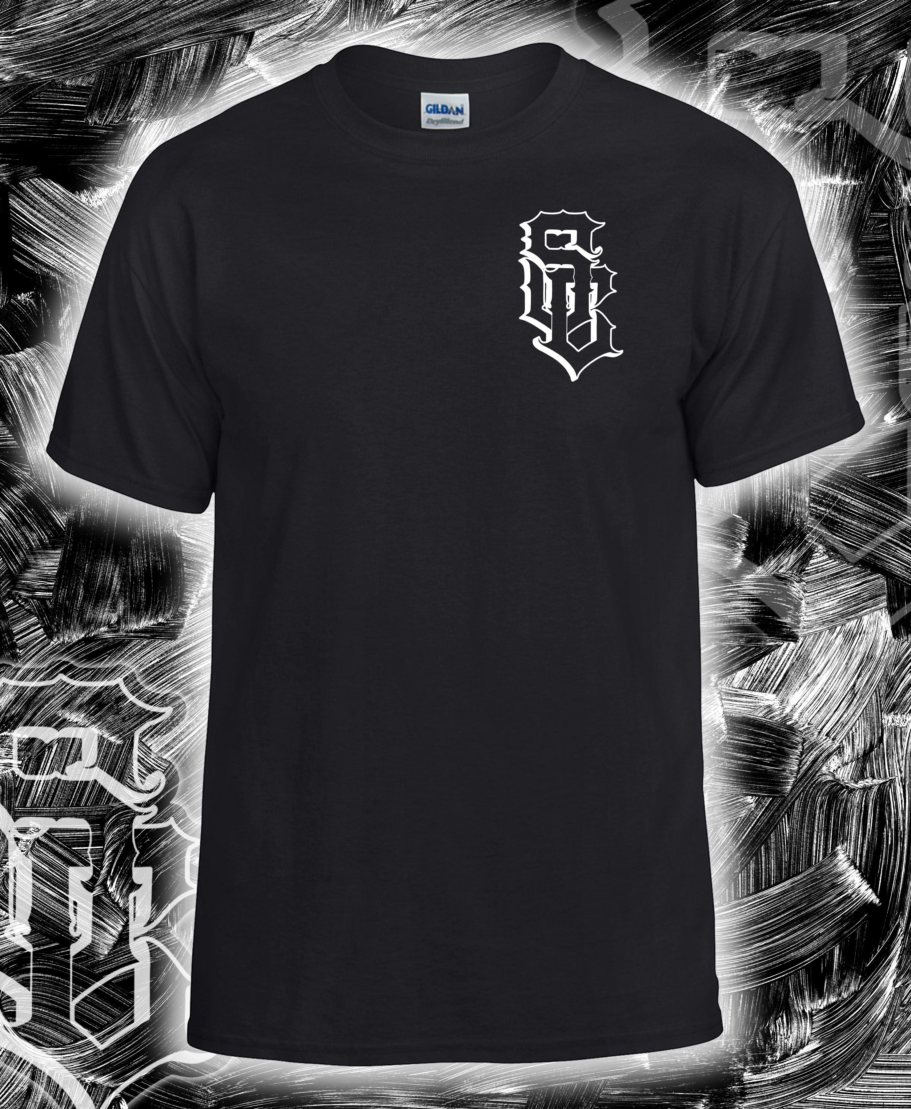Sacred Heart Black Tee – shopglorygraphics