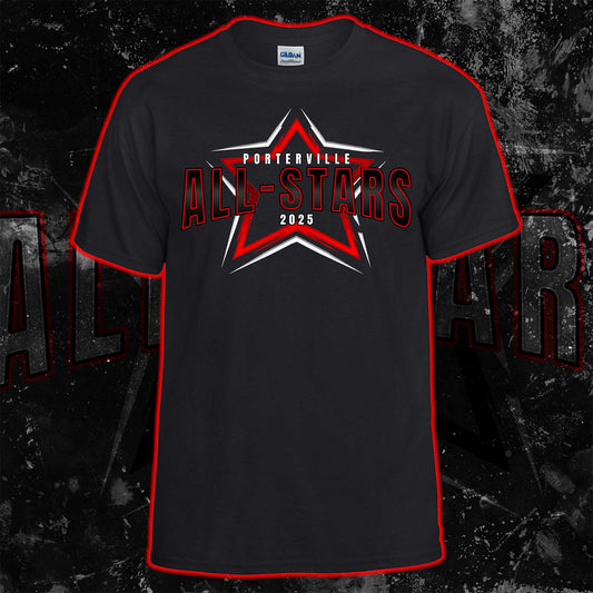 Spartans All-Stars Black Tee
