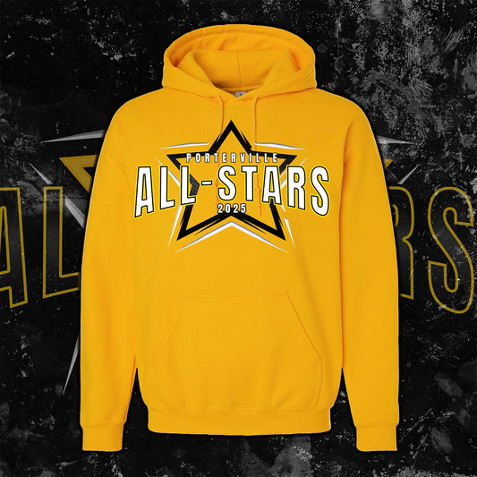 Steelers All-Stars Yellow Hoodie