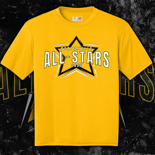 Steelers All-Stars Yellow Tee